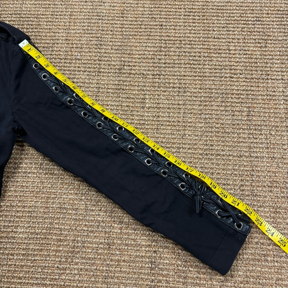 Tripp NYC Black Cotton Monster Patch Utility Jacket - Picture 15 of 16
